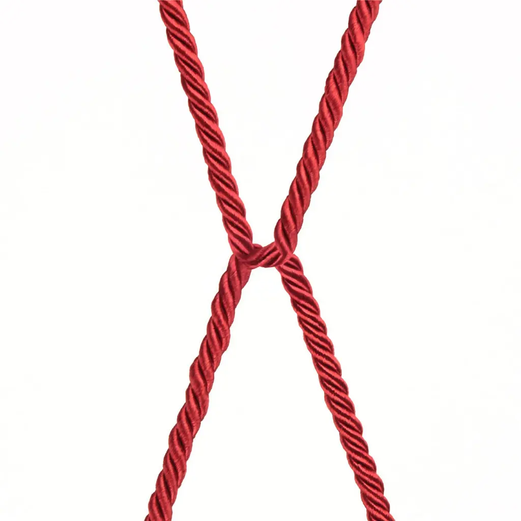 Мотузка для звязування LoveToy Rebellion Reign Red Bondage Rope, 10 м - фото 6