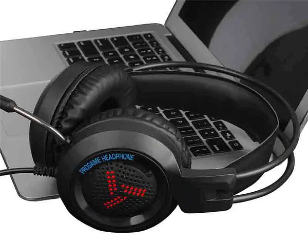 Гарнітура Varr Gaming VH8020 Headset Colorful Breathing USB 2X 3.5 Black (VH8020) - фото 3