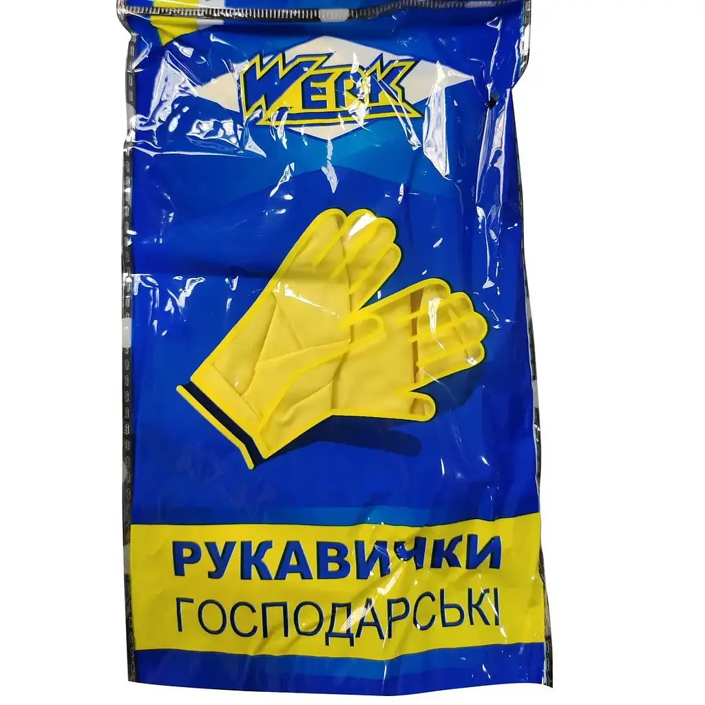 Рукавички господарські Werk WHL-01L L латексні (121013)  - фото 3