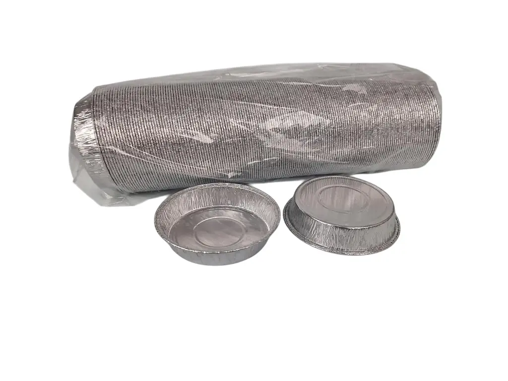 Харчова кругла алюмінієва форма 10.9 см T11G 150 шт. - фото 2