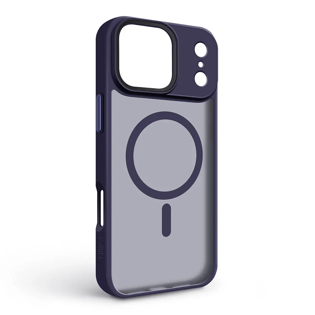 Чехол для Apple iPhone 17 Pro Max, Uniq MagCase, синий, противоударный, панель-накладка с MagSafe, ударопрочный TPU+PC, с магнитом MagSafe, поддержка полноценной беспроводной зарядки, ArmorStandart (ARM86272) - фото 2