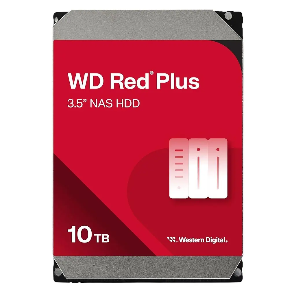 HDD 3.5 10TB NAS WD Red Plus (WD100EFGX) - фото 2