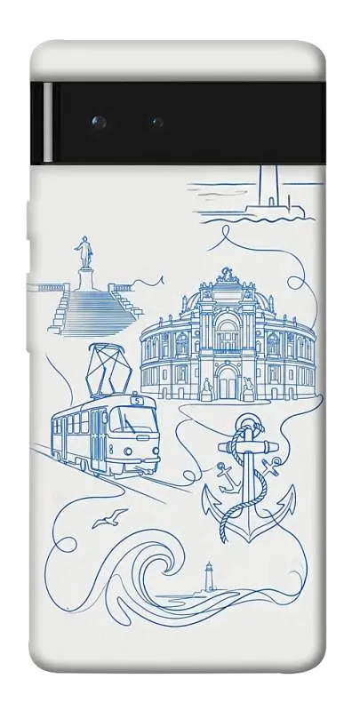 TPU чохол Demsky Southern pearl для Google Pixel 6