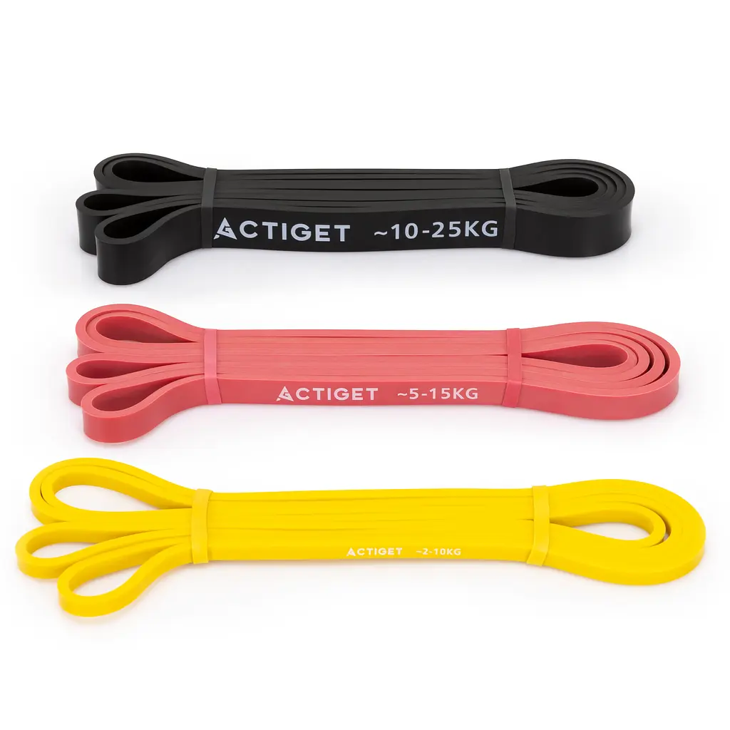 Еспандер-петля Actiget Power Band 2-25 кг (резина для фітнесу та спорту) набір 3 шт ACT0047 - фото 3