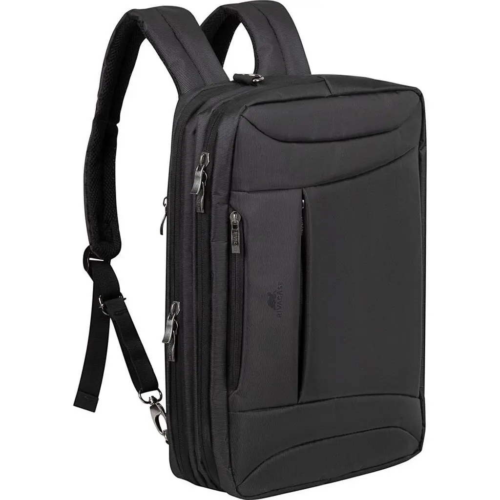 Сумка для ноутбука RivaCase 8290 Central 16` Charcoal Black [120777] - фото 8