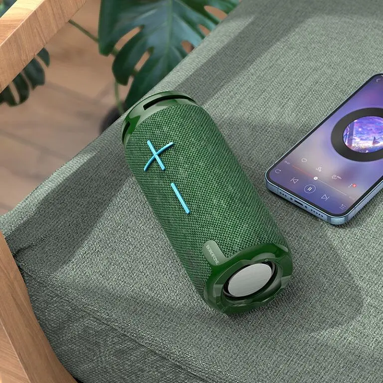 Bluetooth Колонка Borofone BR24 Dark Green - фото 2