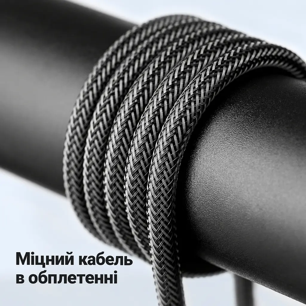 Y-подібний стереокабель-розгалужувач UGREEN AV126 довжина кабелю 1 м від стереовиходу 3,5 мм TRS до двох моно входів 6,35 мм Y-відгалуження по 23 см нейлонове обплетення кабелю (10613) - фото 6