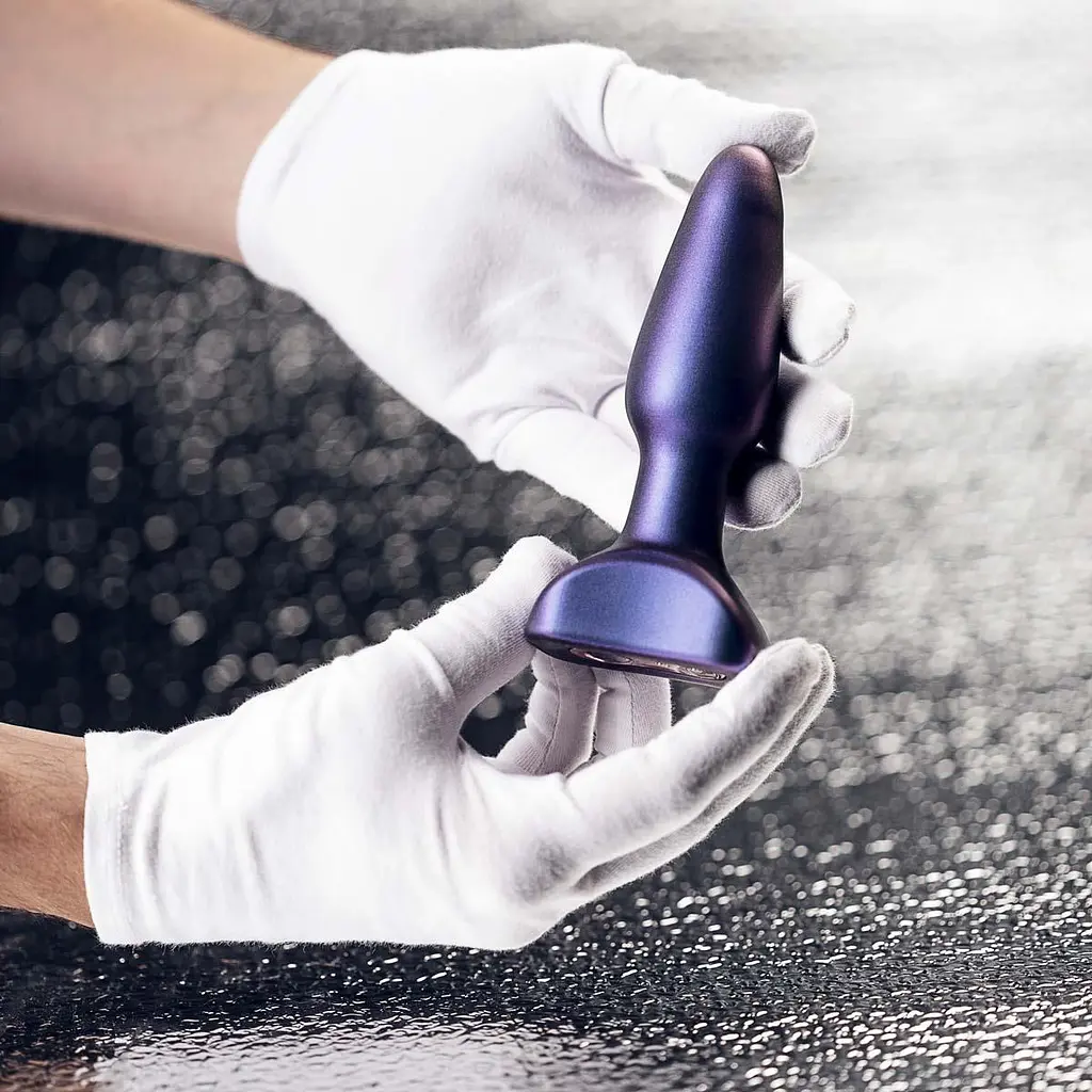 Анальна пробка Hueman Space Force Thumping 13.9 см (фіолетовий) - фото 6