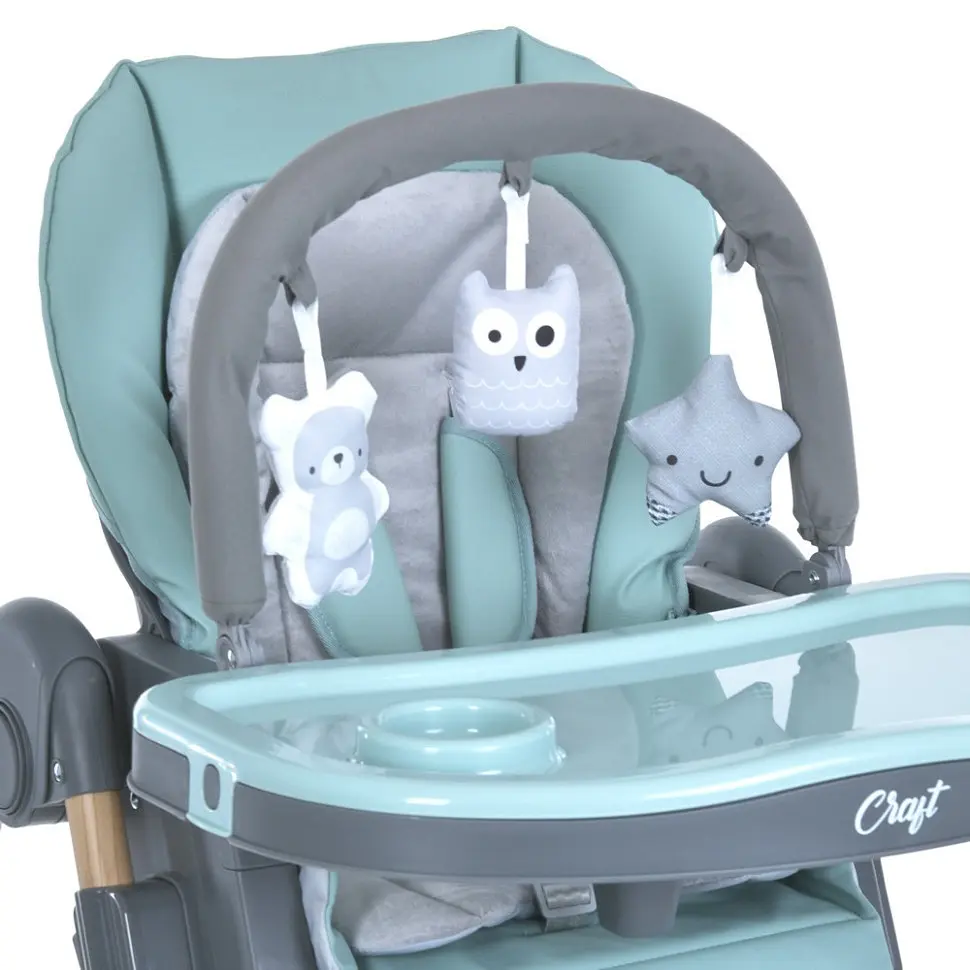 Стільчик для годування CRAFT ME 1115-W Mint до 15 кг - фото 7