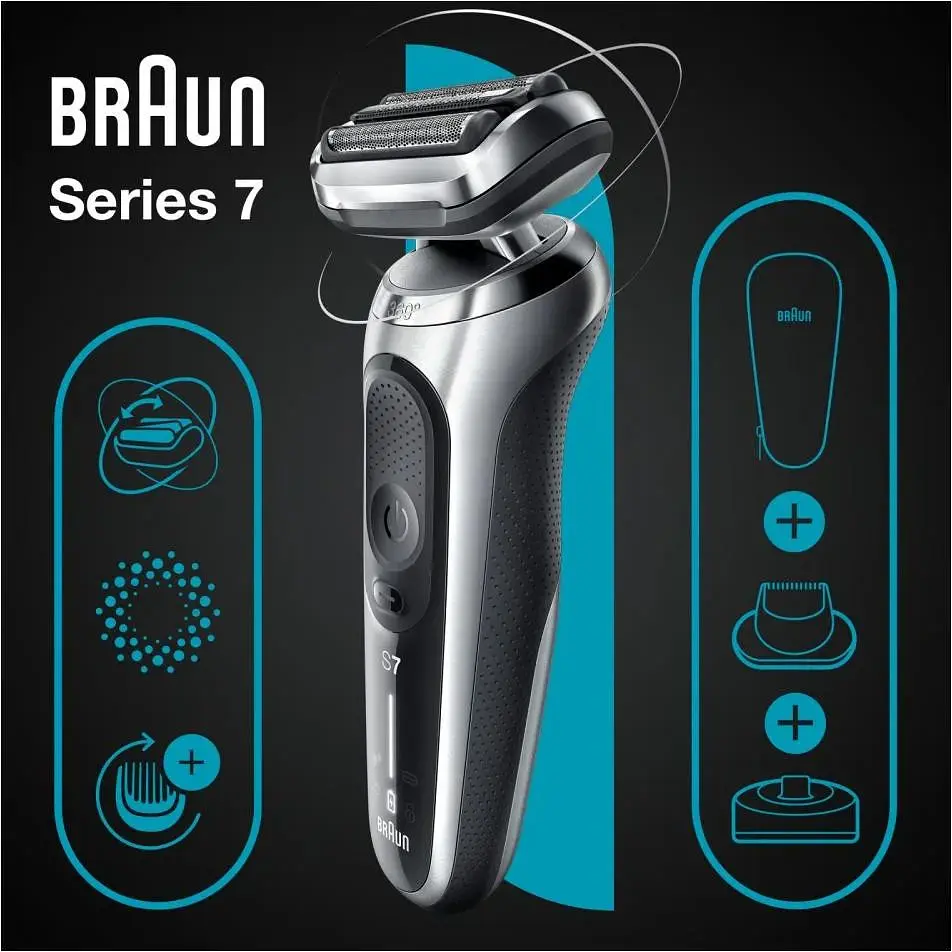 Электробритва мужская Braun Series 7 71-S4200cs - фото 6