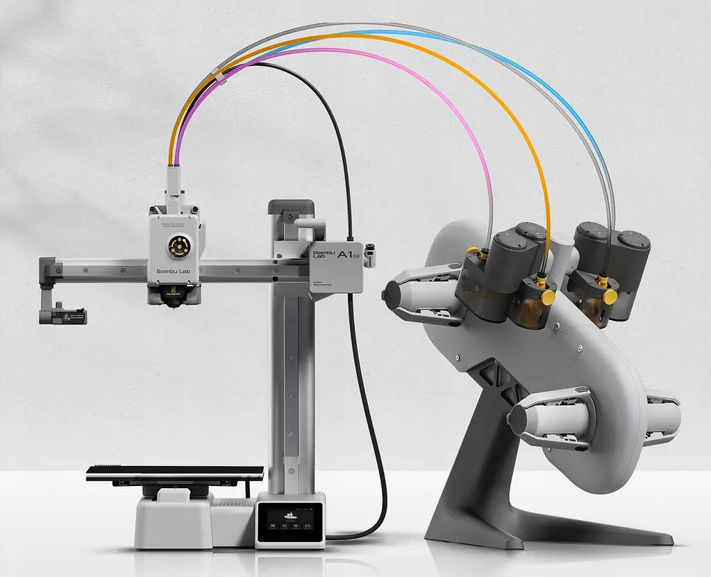 Принтер 3D Bambu Lab A1 Mini Combo (PF002-M+SA005) - фото 2