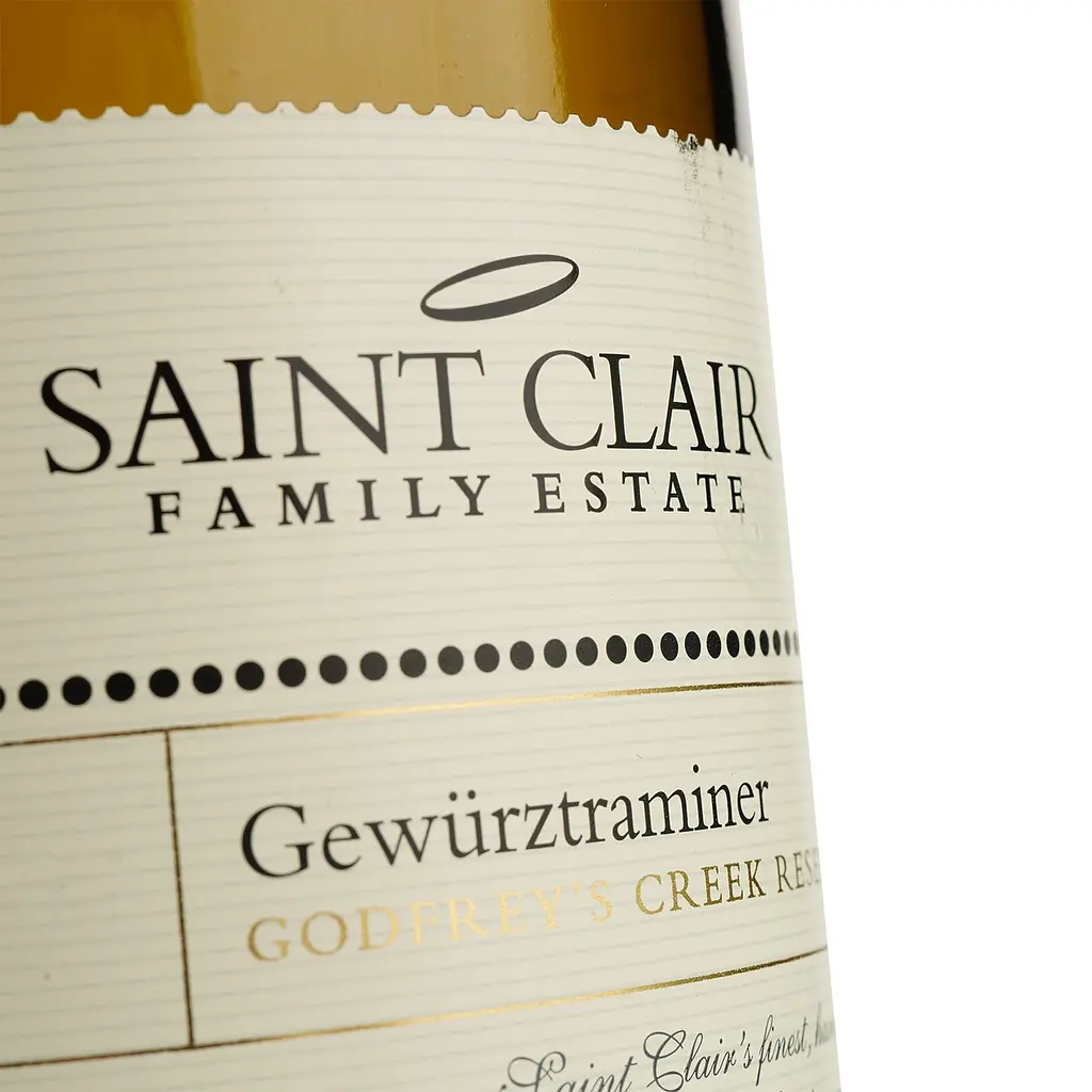 Вино Saint Clair Gewurztraminer Godfrey's Creek Reserve, белое, сухое, 0,75 л - фото 3