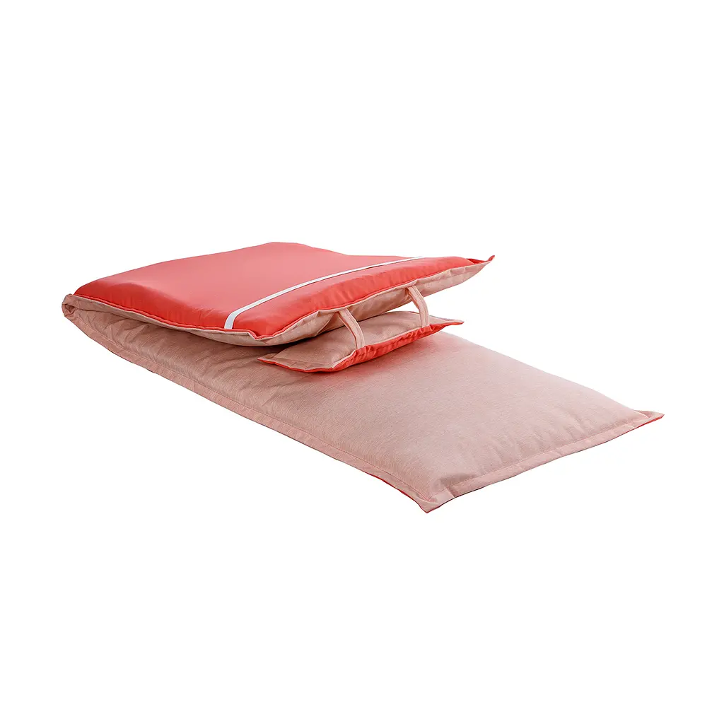 Матрас для шезлонга Ost-Fran Lilu персиковый меланж 4227, 190x60х5см - фото 2