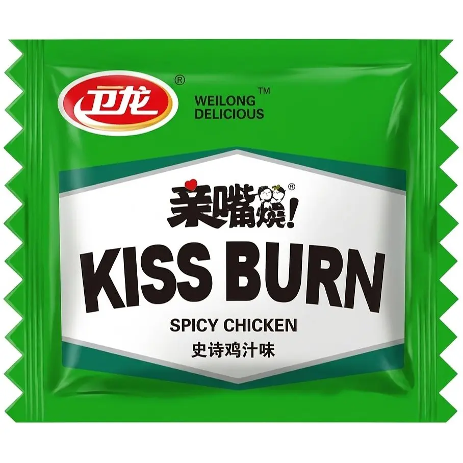 Китайское соевое мясо Kiss Burn Weilong Spicy Chicken 10 г