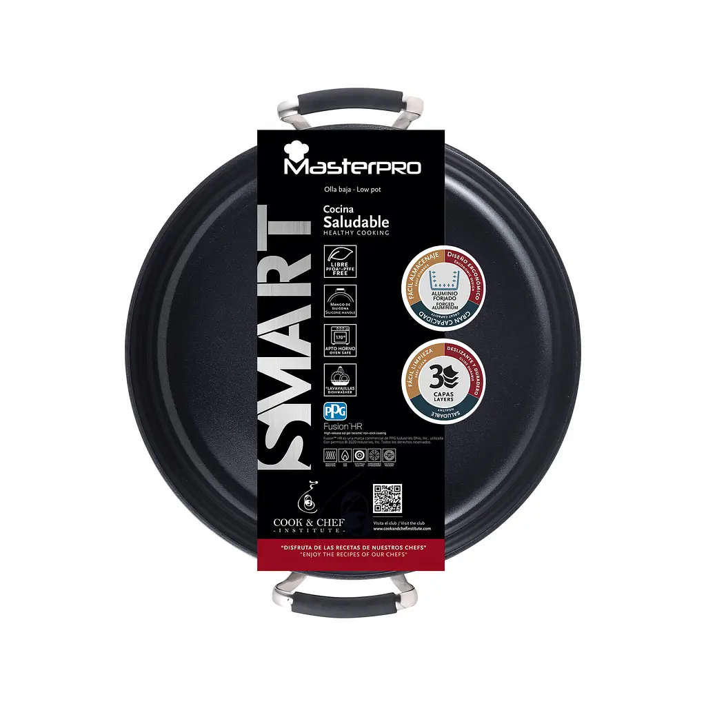 Сотейник MasterPro Smart 28 см (BGEU-3829) - фото 5