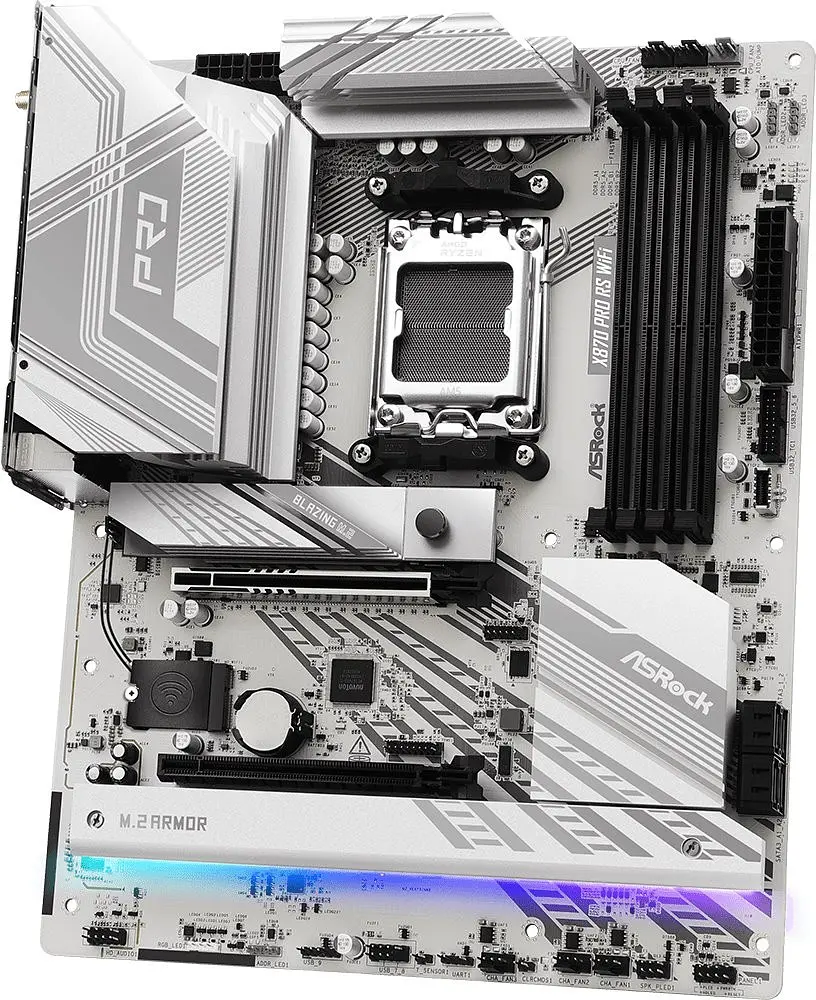 Материнська плата ASRock X870 Pro RS WiFi Socket AM5 - фото 2