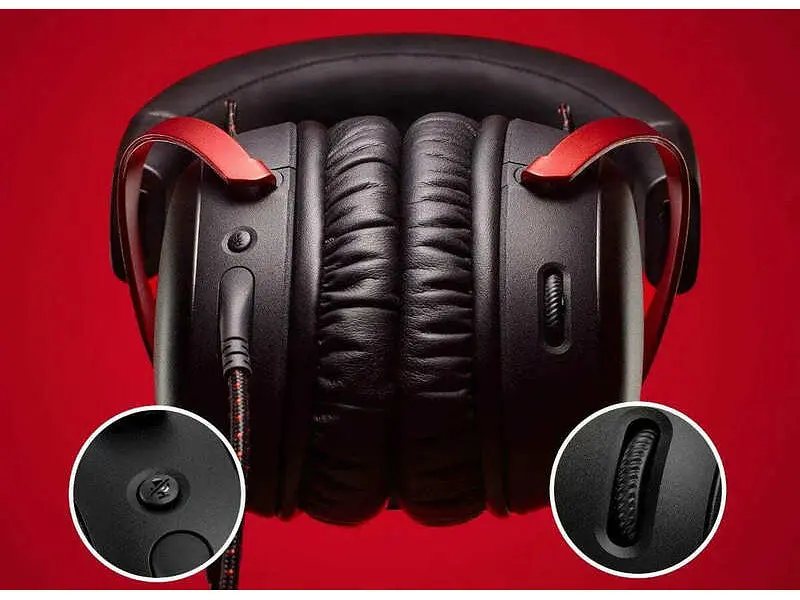 Навушники з мікрофоном HyperX Cloud III Black/Red (727A9AA) - фото 9