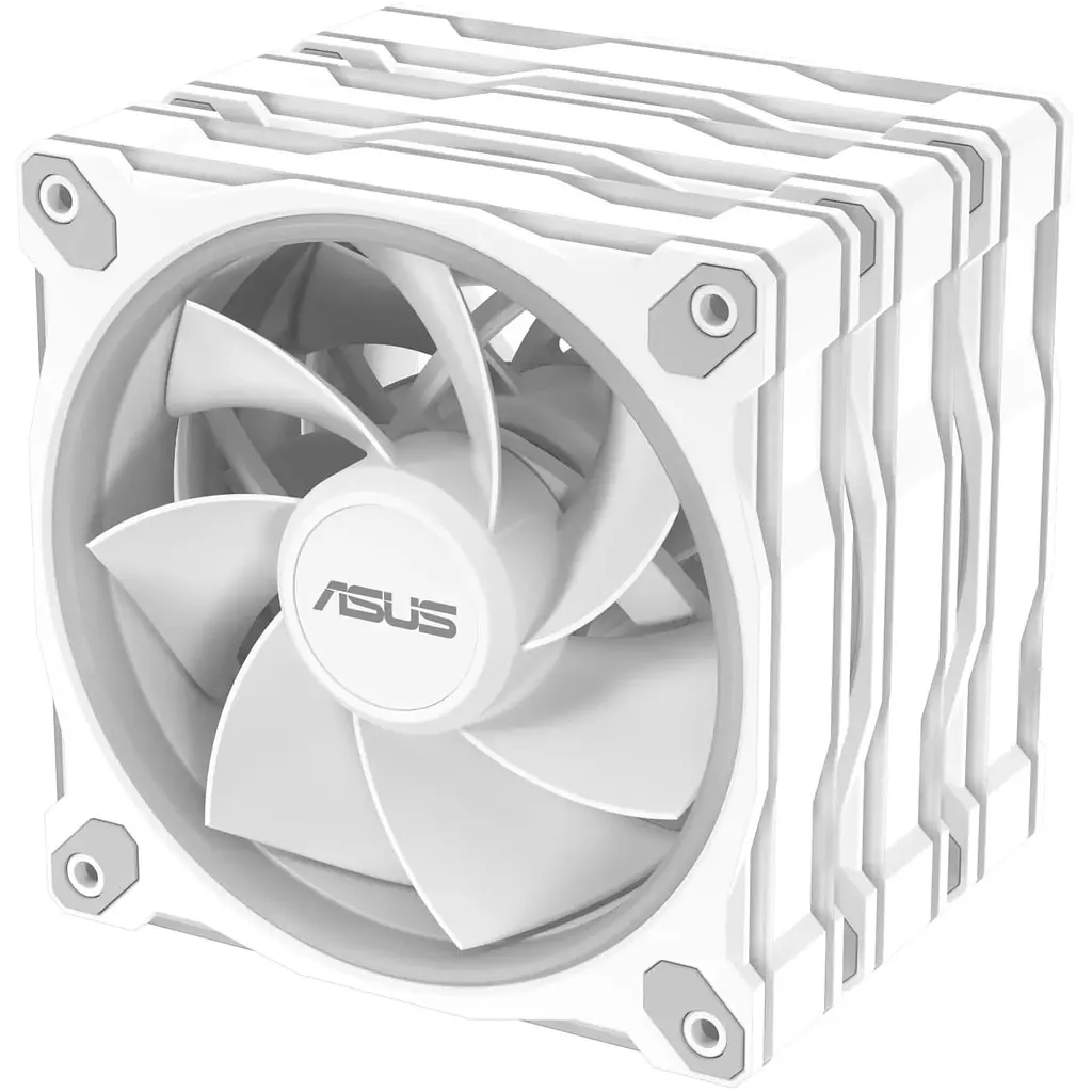 Комплект вентиляторів ASUS PRIME MR120 REVERSE ARGB WHITE 3IN1 (90DA00L3-B09020) - фото 5