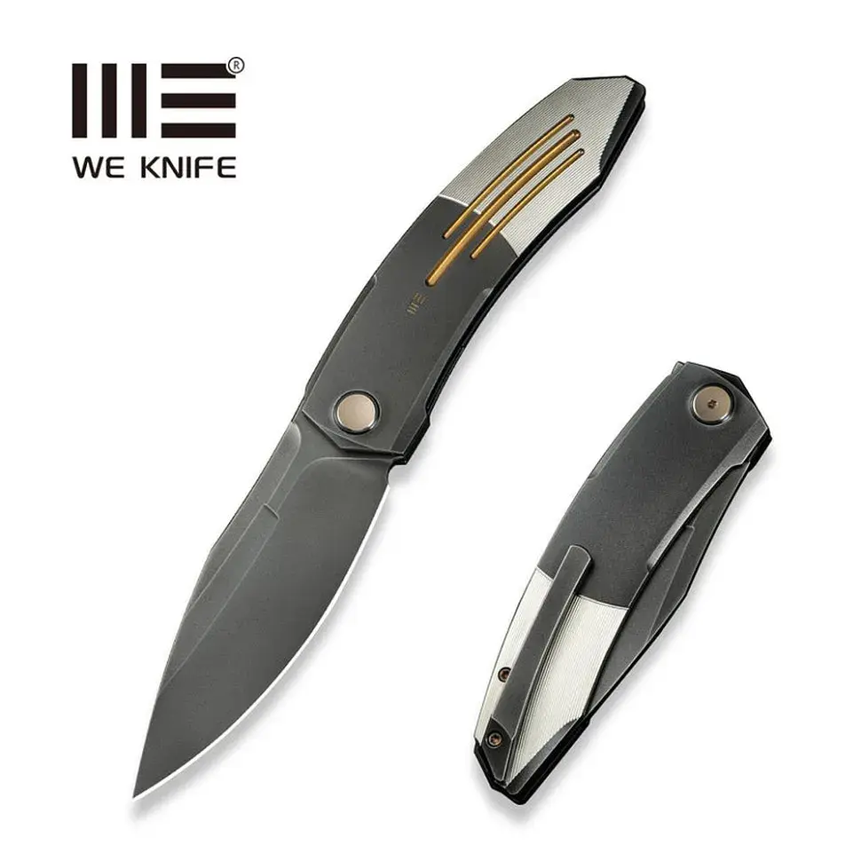 Ніж Weknife Sine Wave, Dark Titanium, Darkwash (WE23069B-3) - фото 10