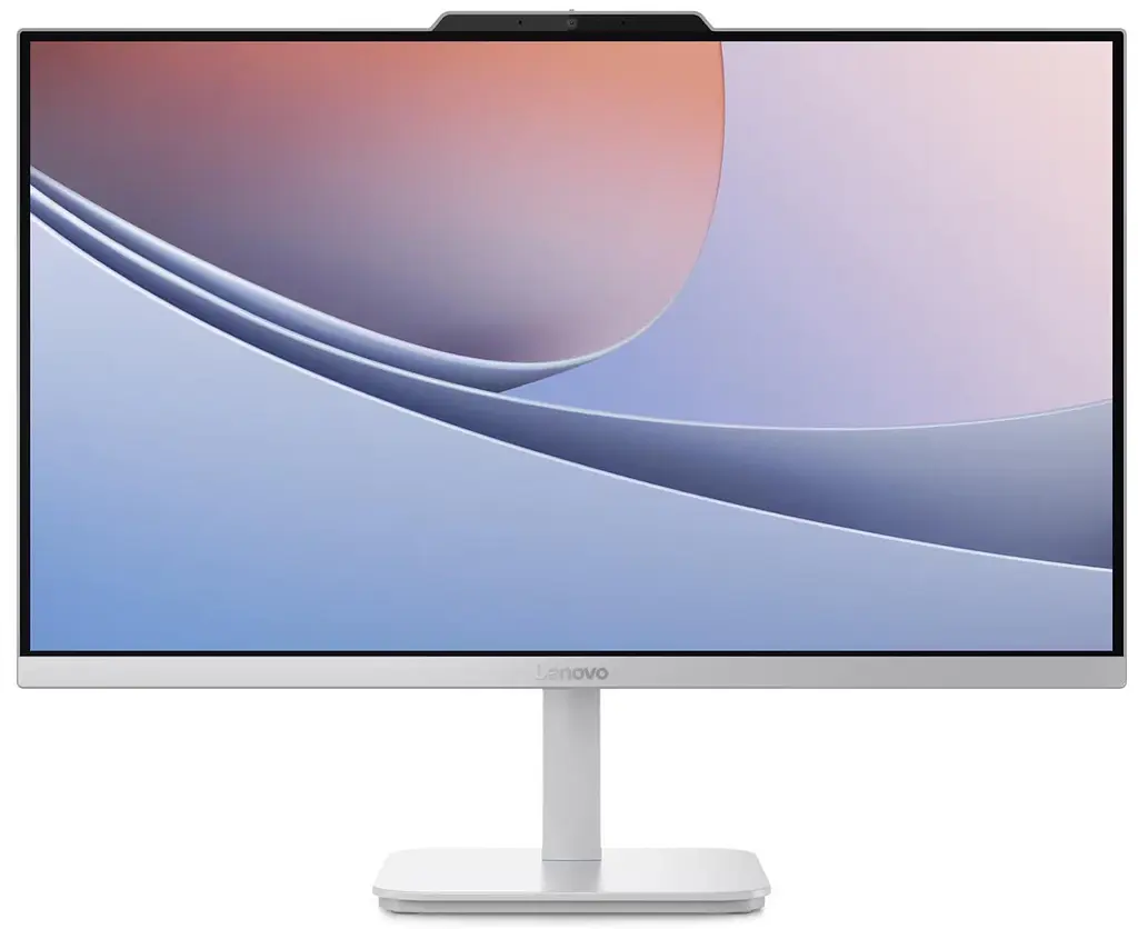 Моноблок Lenovo 23.8 A100 FHD IPS/Intel N100/8GB/512SSD/Intel Graphics/DOS/Cloud Grey (F0JN002TUO) - фото 7
