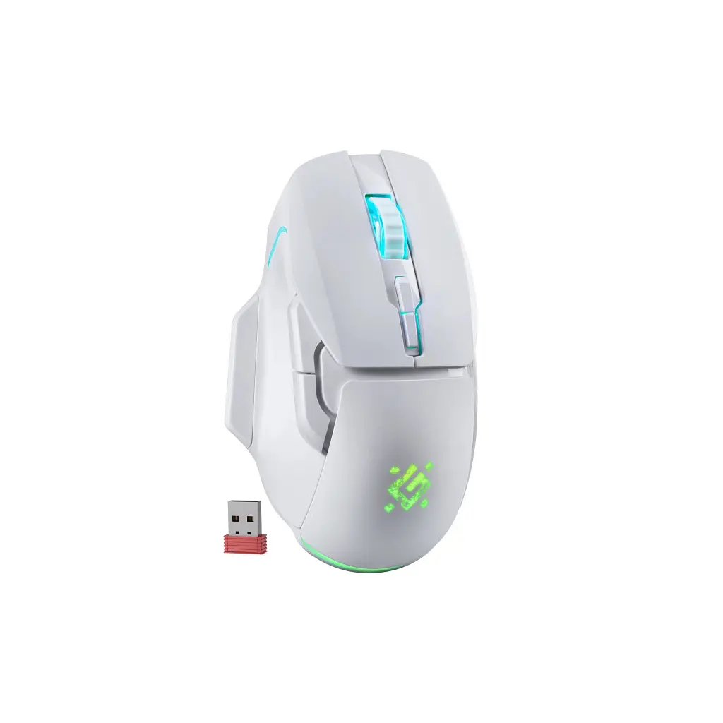 Мышка Defender Stix GM-009 LED Wireless White (52009) - фото 4