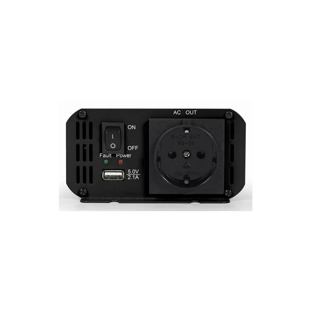Автомобільний інвертор EnerGenie 12V/220V 300 Вт (EG-PWC300-01) - фото 2