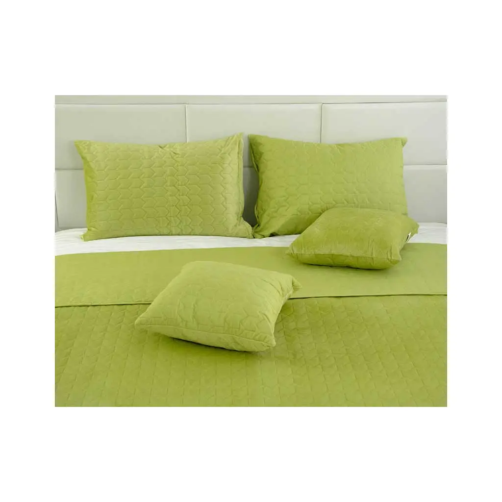 Подушка декоративна Руно Velour Green banana 40х40 см (311.55_Green banana) - фото 2