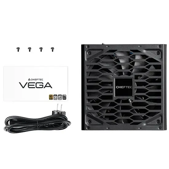 Блок живлення 750W Chieftec VEGA PPG-750-S ATX 3.1 135mm, 80+ Золотистий, Retail - фото 8