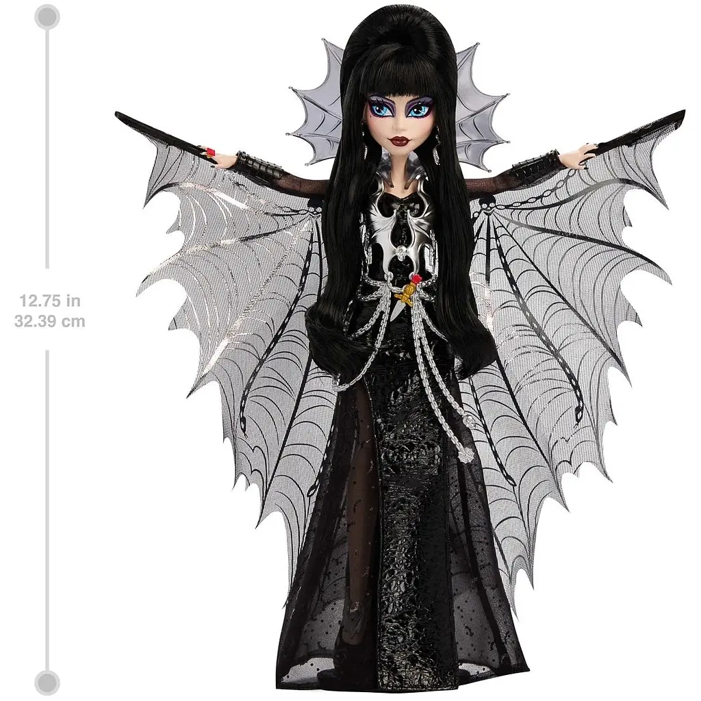 Лялька Monster High Skullector Ельвіра з фільму Ельвіра - володарка темряви, колекційна (HYV99) - фото 3