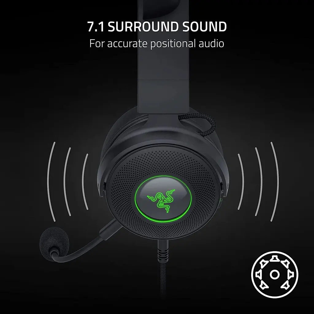 Ігрова гарнітура Razer Kraken Kitty V2 Pro Black (RZ04-04510100-R3M1) - фото 10