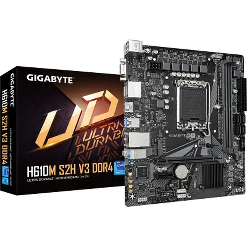 Материнська плата GIGABYTE H610M S2H V3 DDR4 - фото 5