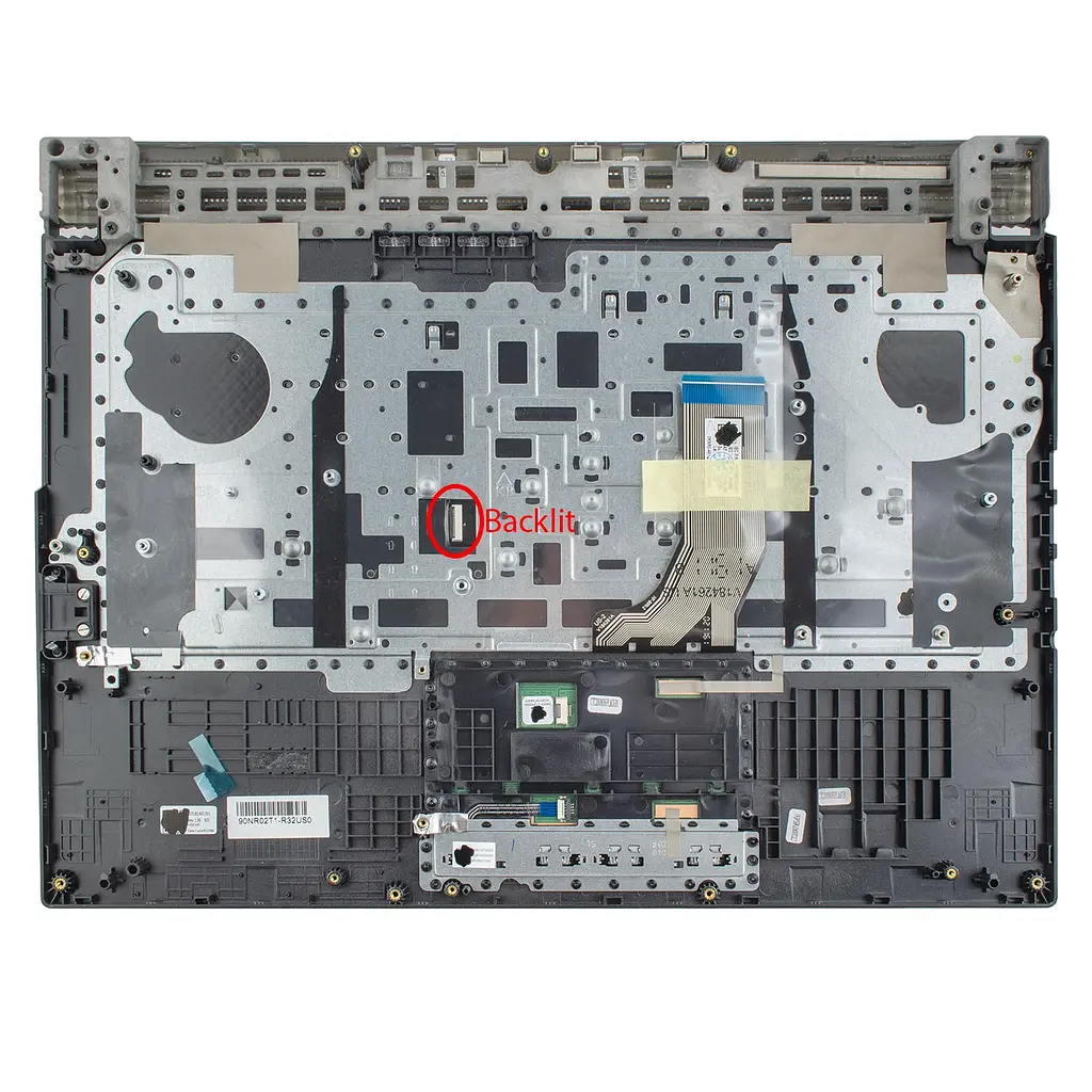 Верхня кришка для Asus ROG G532LV G532LW G532LWS, RU (топкейс+клавіатура, 20pin RGB підсвічування, Оригінал) - фото 2