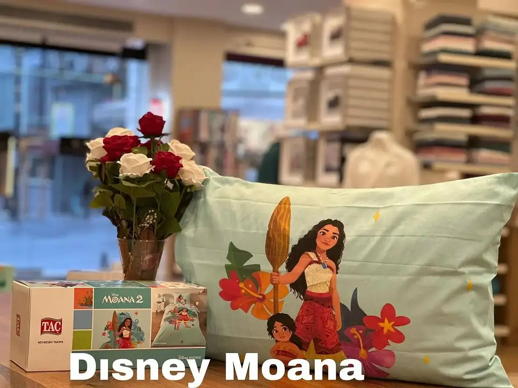 Підлітковий комплект Disney Moana Ранфорс / простирадло на резинці Tac pbe0051163 - фото 2