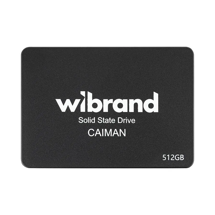Жорсткий диск 2.5 SSD 512GB Wibrand Caiman WI2.5SSD/CA512GB 3D TLC NAND SATA-III 6Gb/s зап/чт. - 470/560мб/с BULK - фото 2