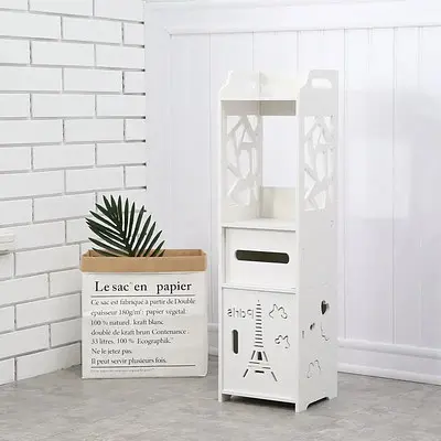 Полиця стелаж пластикова у ванну Етажерка стійка до вологи PK-02 (80cmx15cmx15cm) - фото 2