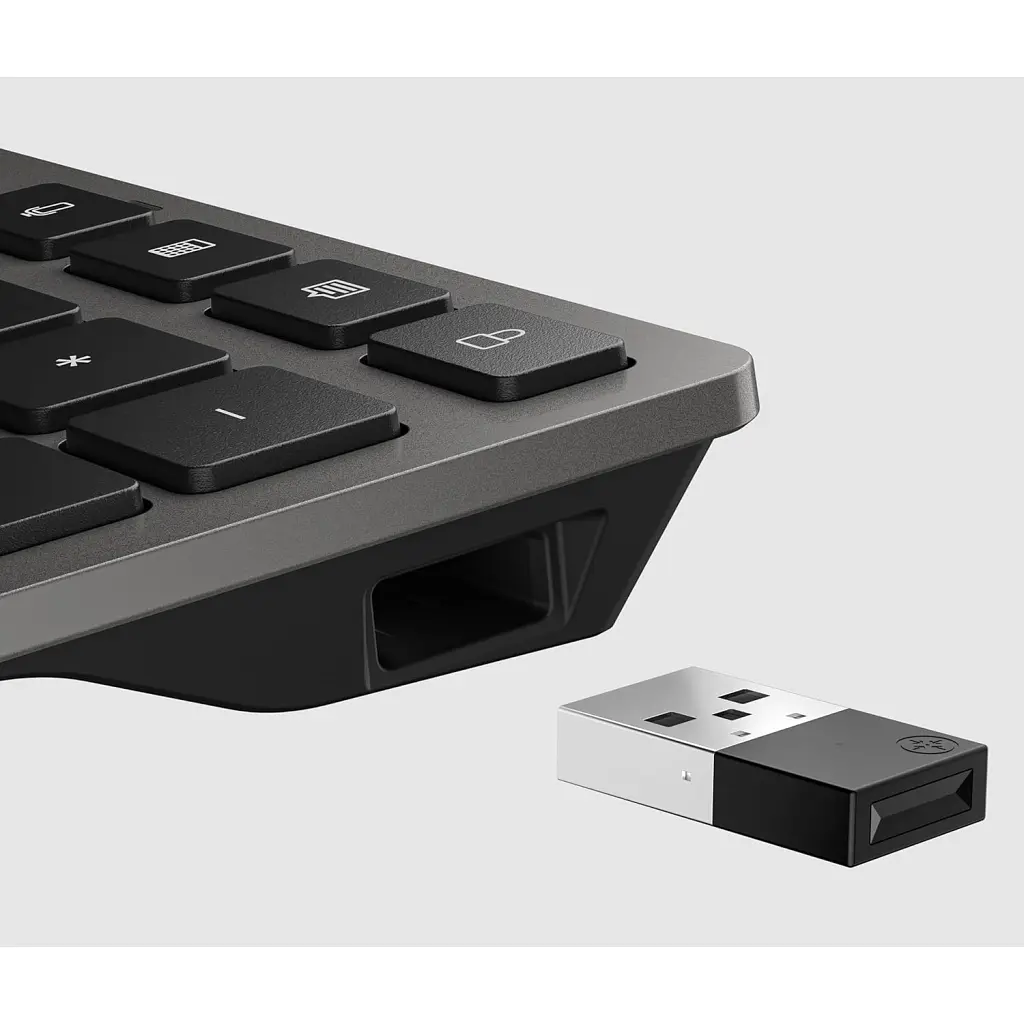 Клавіатура HP 720 Multi-Device Rechargeable Wireless/Bluetooth UA Black (9T5B1AA) - фото 7