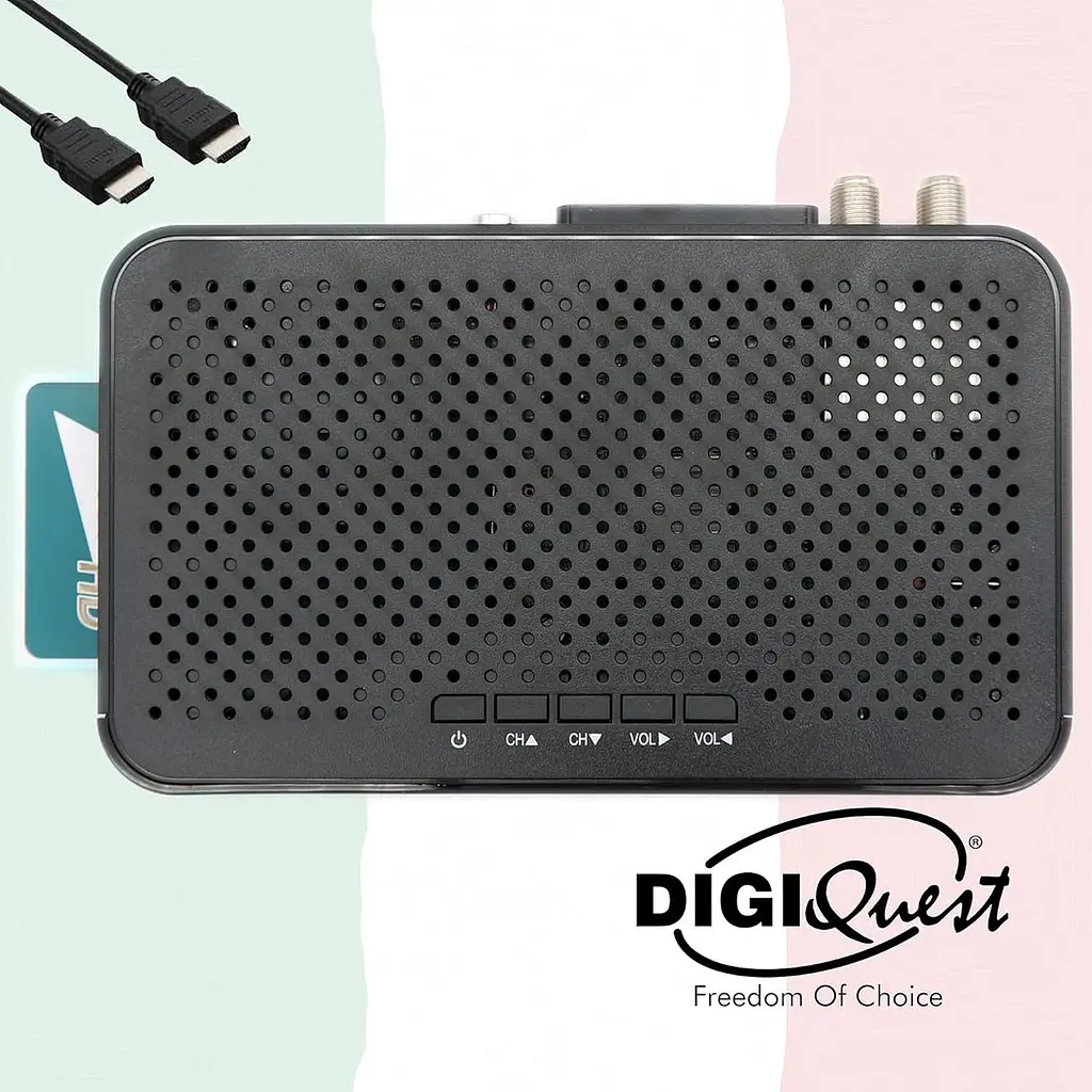 Супутниковий ресивер DIGIQuest Q10 Full HD з Wi-Fi та картою TiVuSat HD - фото 6