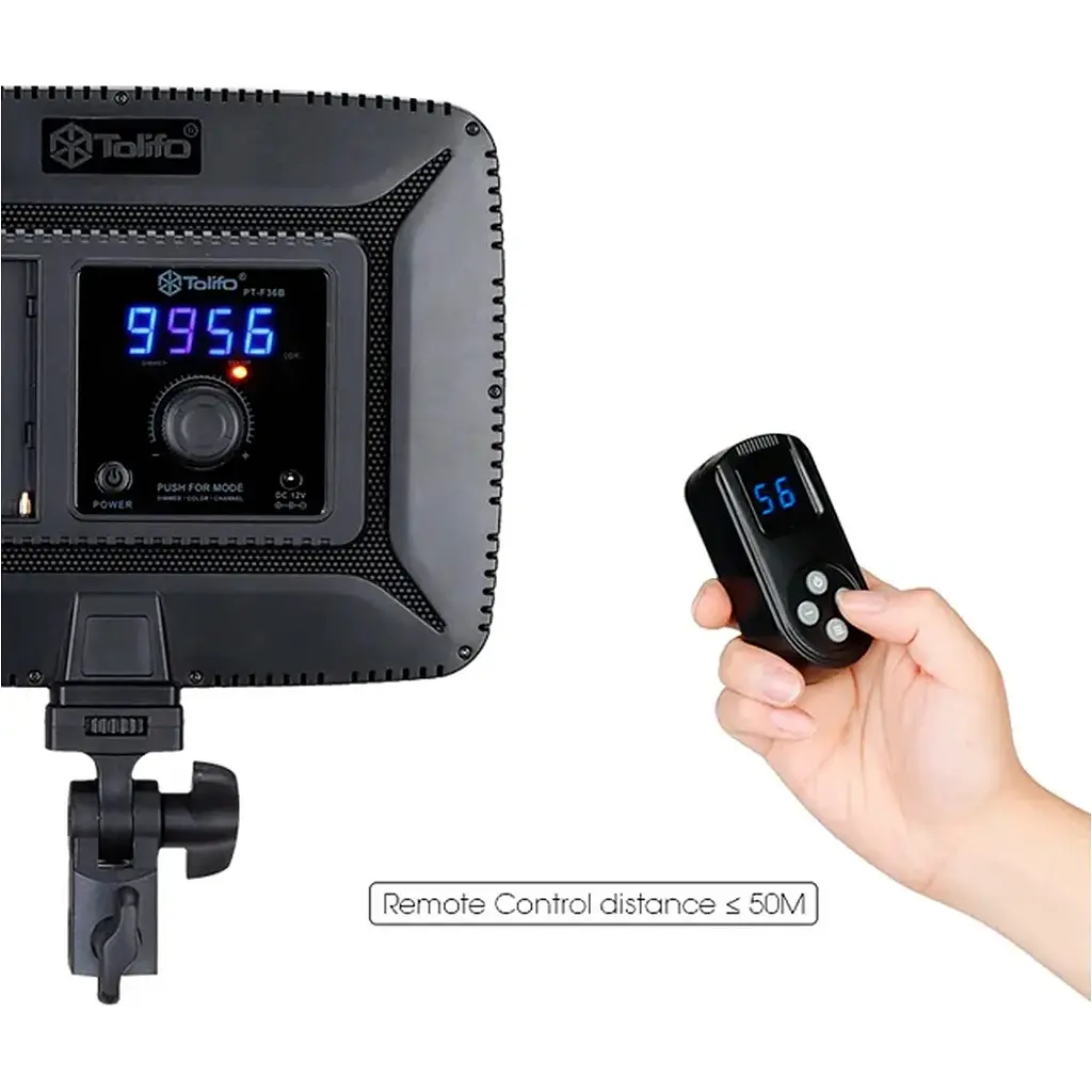 Студийний свет Tolifo PT-F36B 36W 3200-5600K [110716] - фото 2