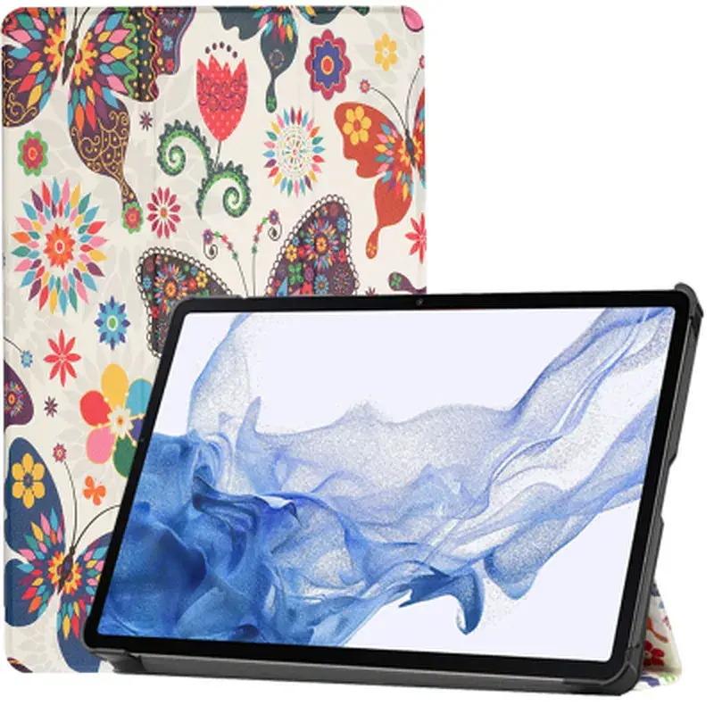 Чохол до планшета BeCover Smart Case Samsung Galaxy Tab S10 FE (SM-X520/SM-X526) 10.9" Butterfly (713283) - фото 5