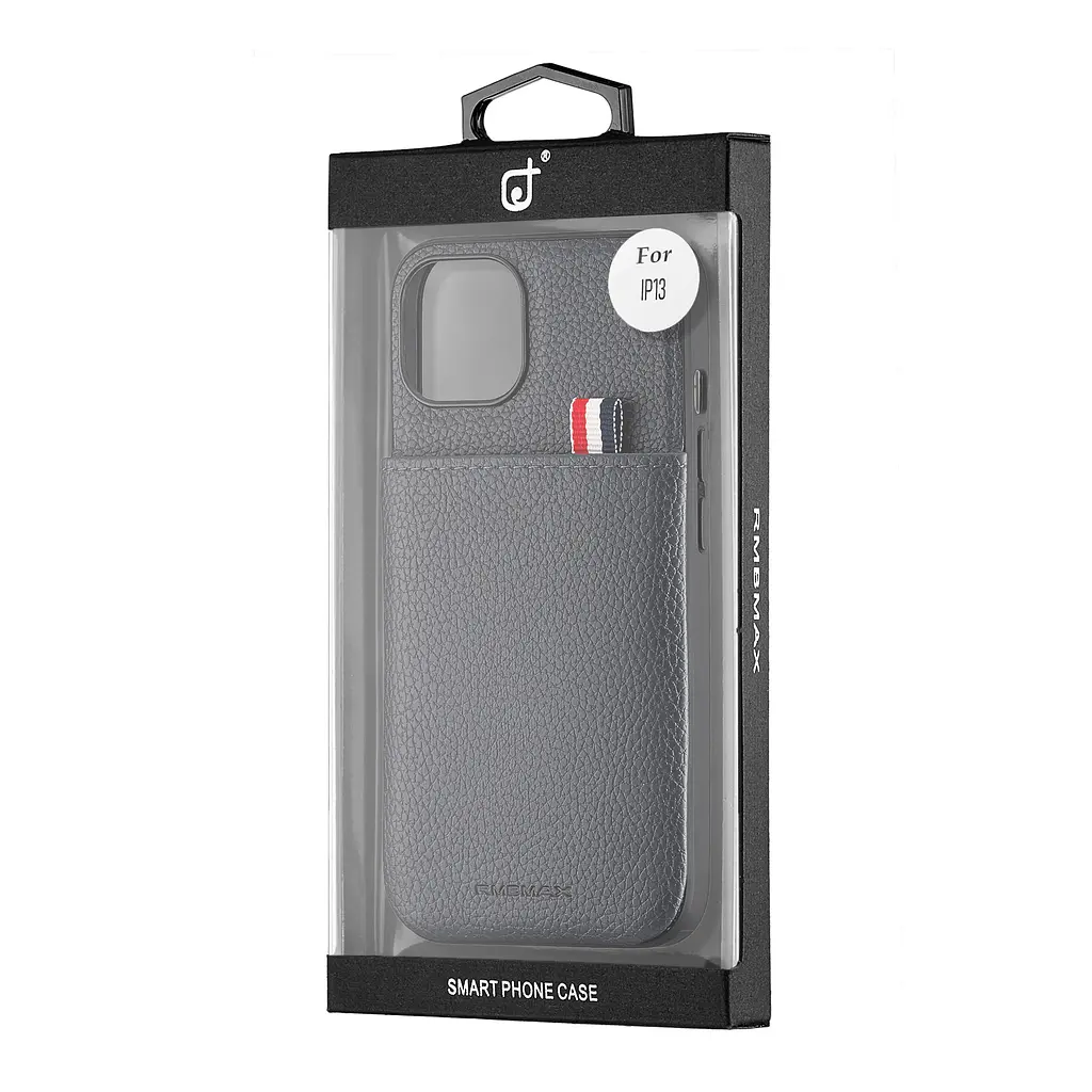 Чохол Jinduka Leather Pocket iPhone 13 Black - фото 2