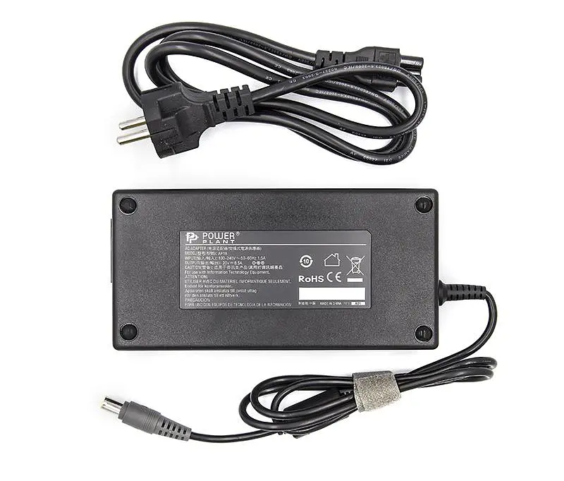 Блок живлення для ноутбуків PowerPlant IBM/LENOVO 220V, 170W 20V 8.5A (7.9*5.5) - фото 2