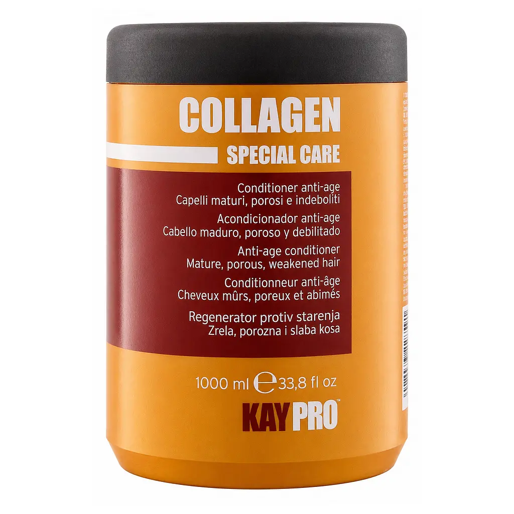 Кондиціонер з колагеном для пористого і ослабленого волосся KayPro Collagen 1000 мл