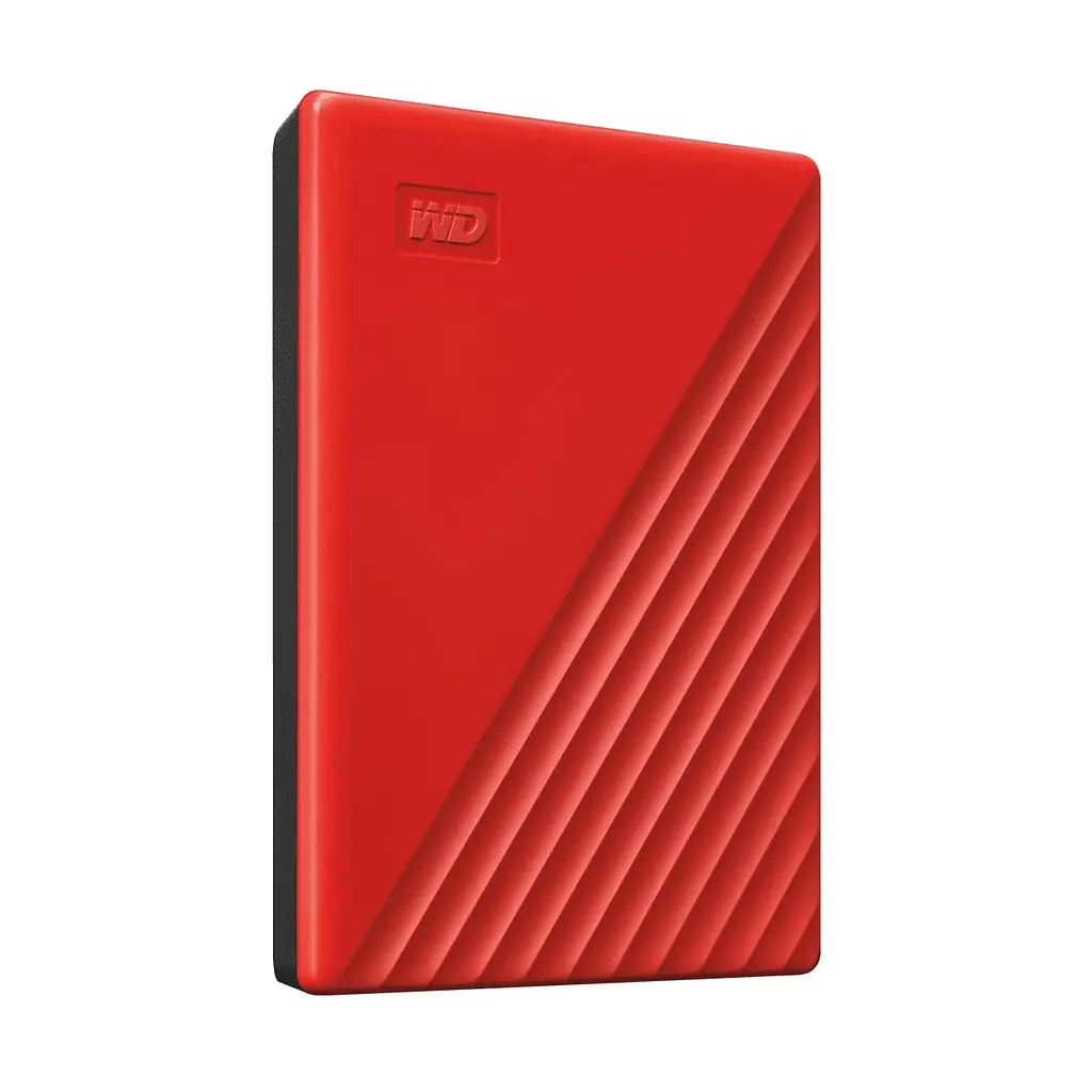 WD Портативний жорсткий диск 4TB USB 3.2 Gen 1 My Passport Червоний - фото 2