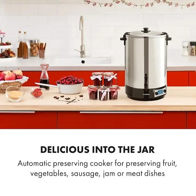 Стерилизатор машина для консервирования Klarstein KonfiStar 50 л (10034240) - фото 2