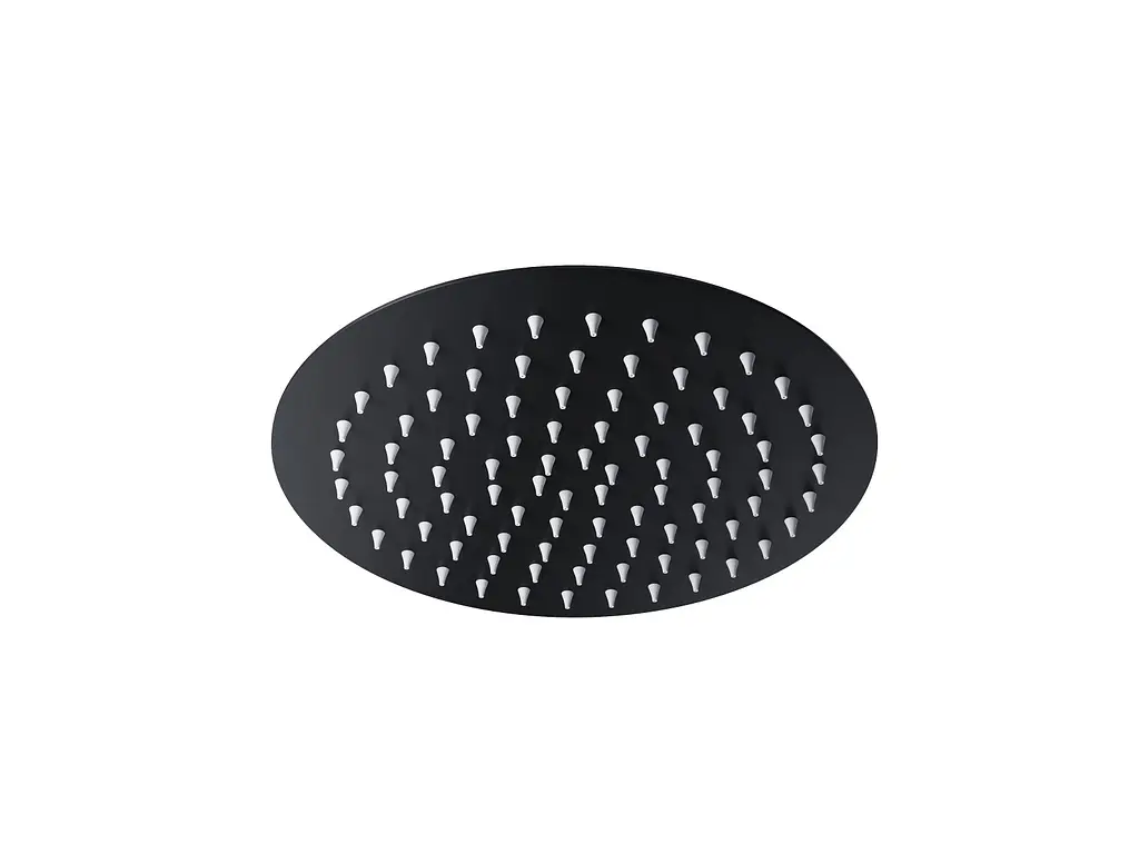 Душевая система скрытого монтажа Corsan Lugo black + BOX с термостатом Z03TBL, Черный матовый - фото 12