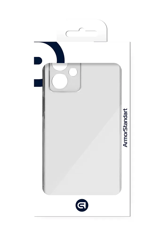 Прозрачный чехол для Motorola G54 Power/G54/G64 5G с защитой камеры, тонкий, силиконовый, бесцветный, ударопрочный, противоударный бампер с закрытой камерой, ArmorStandart (ARM70541) - фото 3