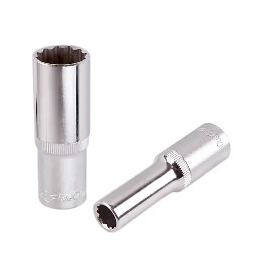 Набір головок високих Alloid 1/2" на планці (10, 11, 12, 13, 14, 17, 19, 21, 22, 24 мм) 11 шт 12 гр (НГП-4011-12) - фото 3