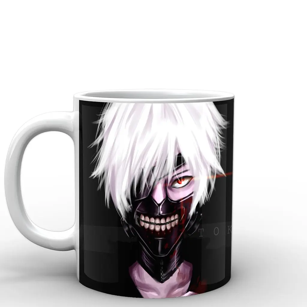 Кухоль GeekLand Tokyo Ghoul Токійський гуль чорний фон TG.02.009 330 мл чорний - фото 3