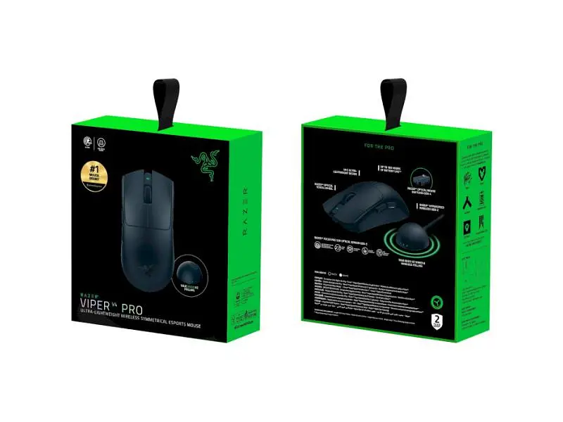 Миша Razer Viper V4 PRO Wireless Black (RZ01-05630100-R3G1) - фото 7
