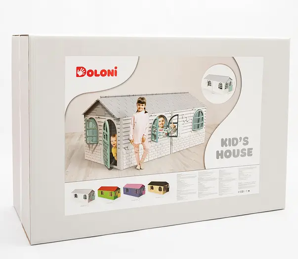 Ігровий Будиночок зі шторками DOLONI TOYS 02550/25 - фото 7